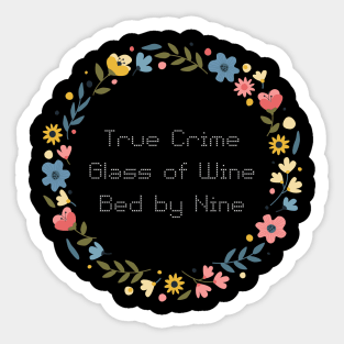 True Crime Sticker